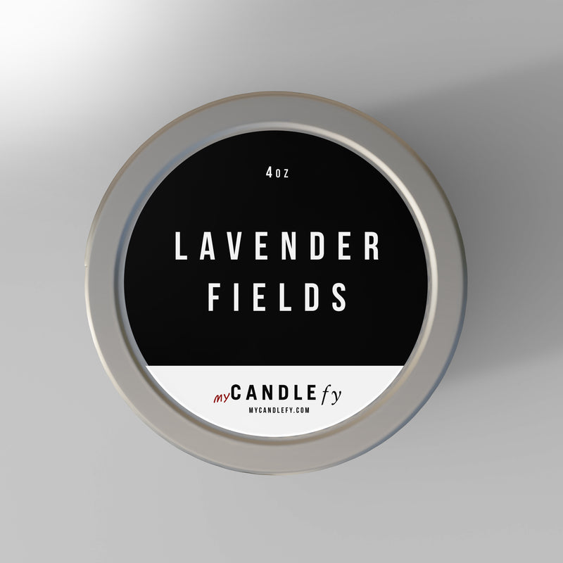 Lavender Fields (4oz Tin Candle)