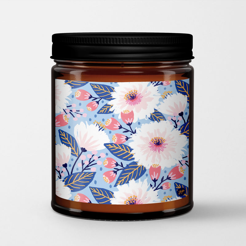 Jess Phoenix Scented Candle | Dahlia Party | Premium Scented Candles