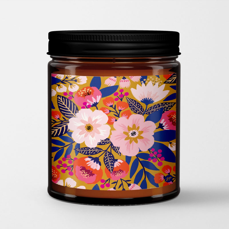 Jess Phoenix Scented Candle | Fleur - Gold | Premium Scented Candles