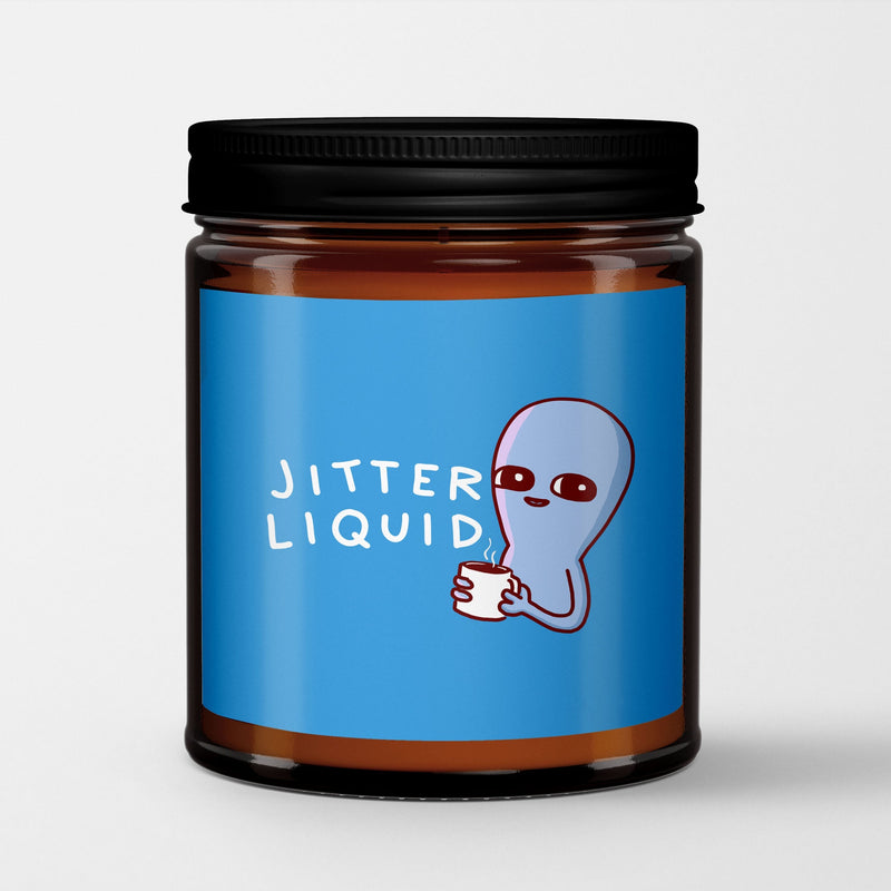 Strange Planet Scented Candle I Jitter Liquid | Nathan W Pyle