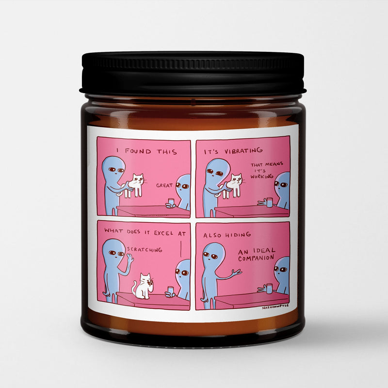 Strange Planet Scented Candle I I Found This It's Vibrating | Nathan W Pyle